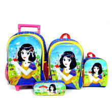 New Design 3 in 1 Kids Bookbags Schoolbag Sets With Lunch Bag Pencil Case